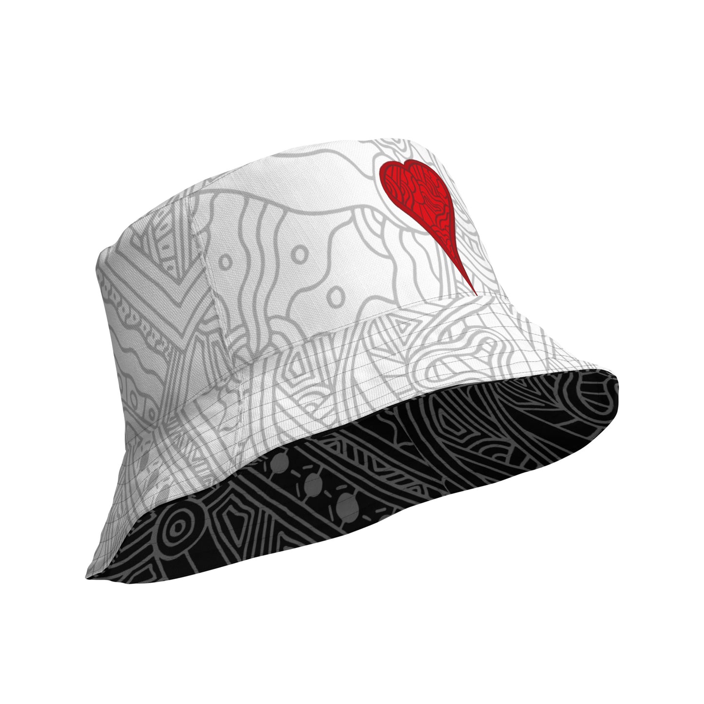 The Heart Reversible bucket hat