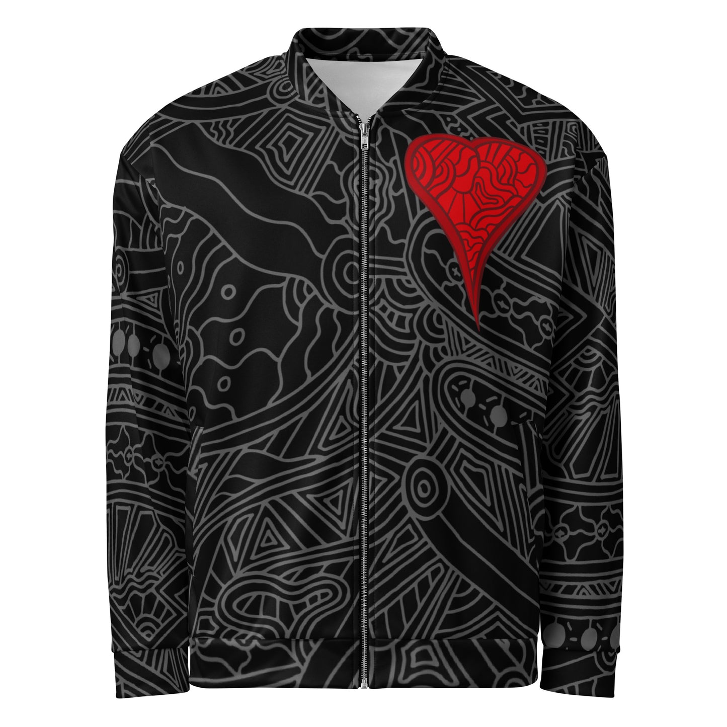 The Heart Unisex Bomber Jacket