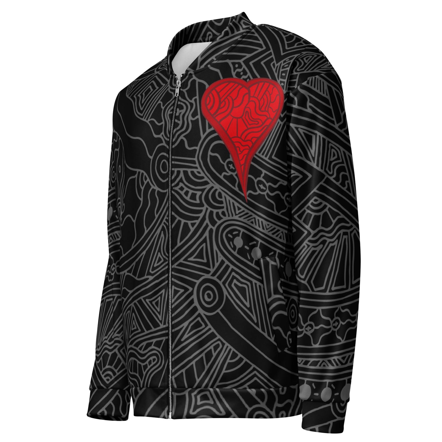 The Heart Unisex Bomber Jacket